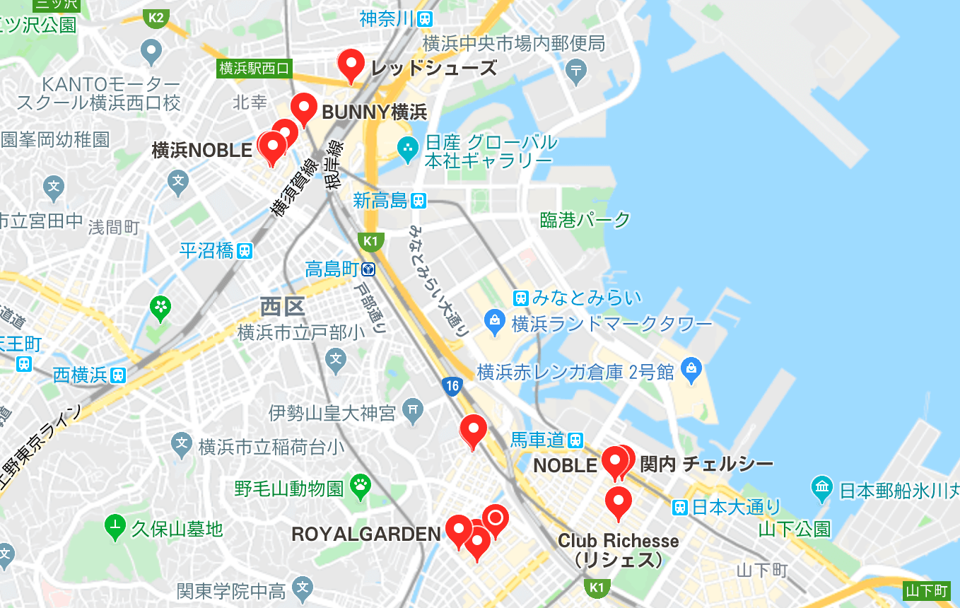 横浜市　キャバクラ