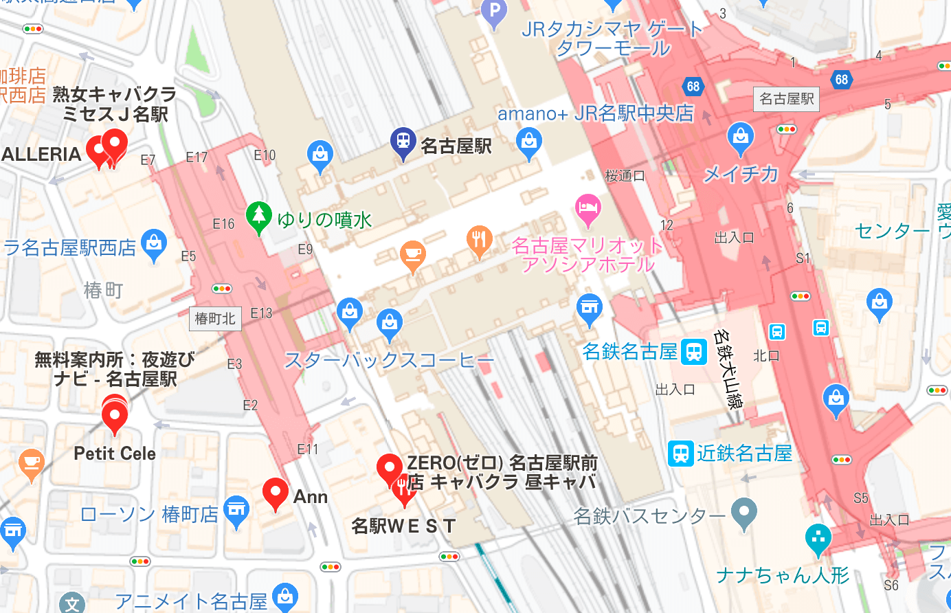 名古屋駅　キャバクラ