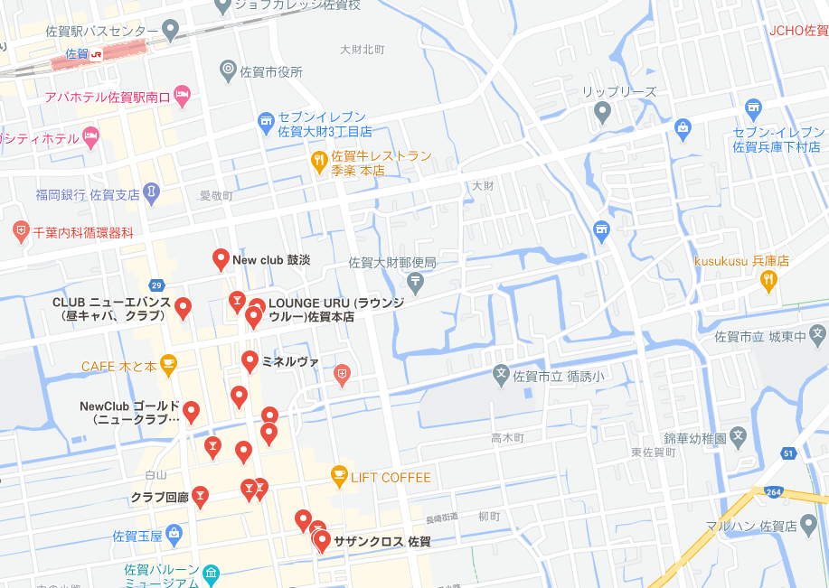 佐賀市 キャバクラ